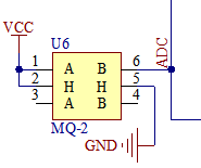 烟雾传感器硬件图