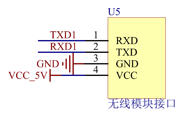 蓝牙模块硬件图