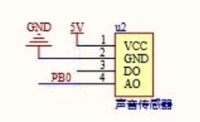 声音检测传感器模块硬件图